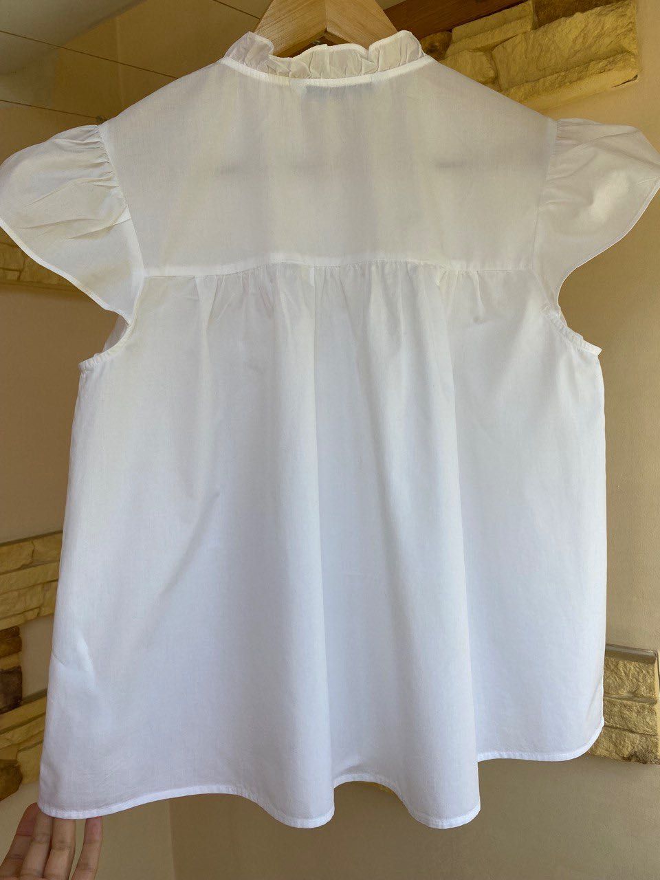 Сорочка білосніжна, блуза Zara