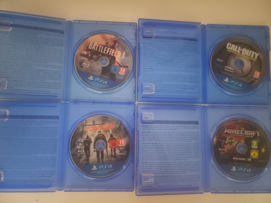 Conjunto de Jogos Ps4