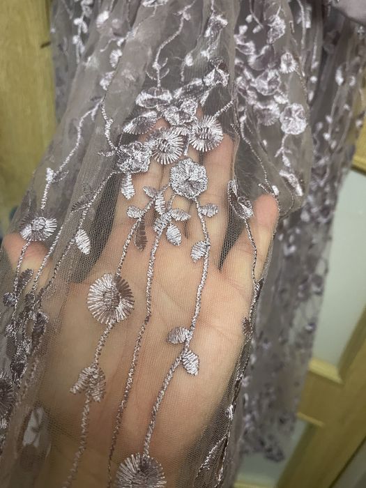 Sukienka xxl różowa dlugi tył