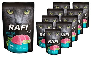 Rafi Karma Dla Kotów Tuńczyk Sterilised 100g X10