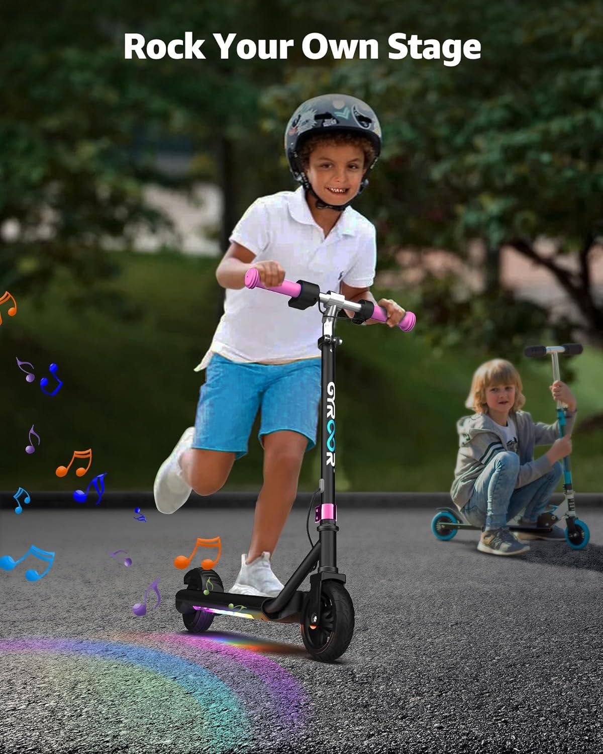 Gyroor H30 MAX Electric Scooter for Kids Ages 6-12