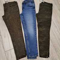 Paka Zara Zara Basic denim  rurki  3szt  L