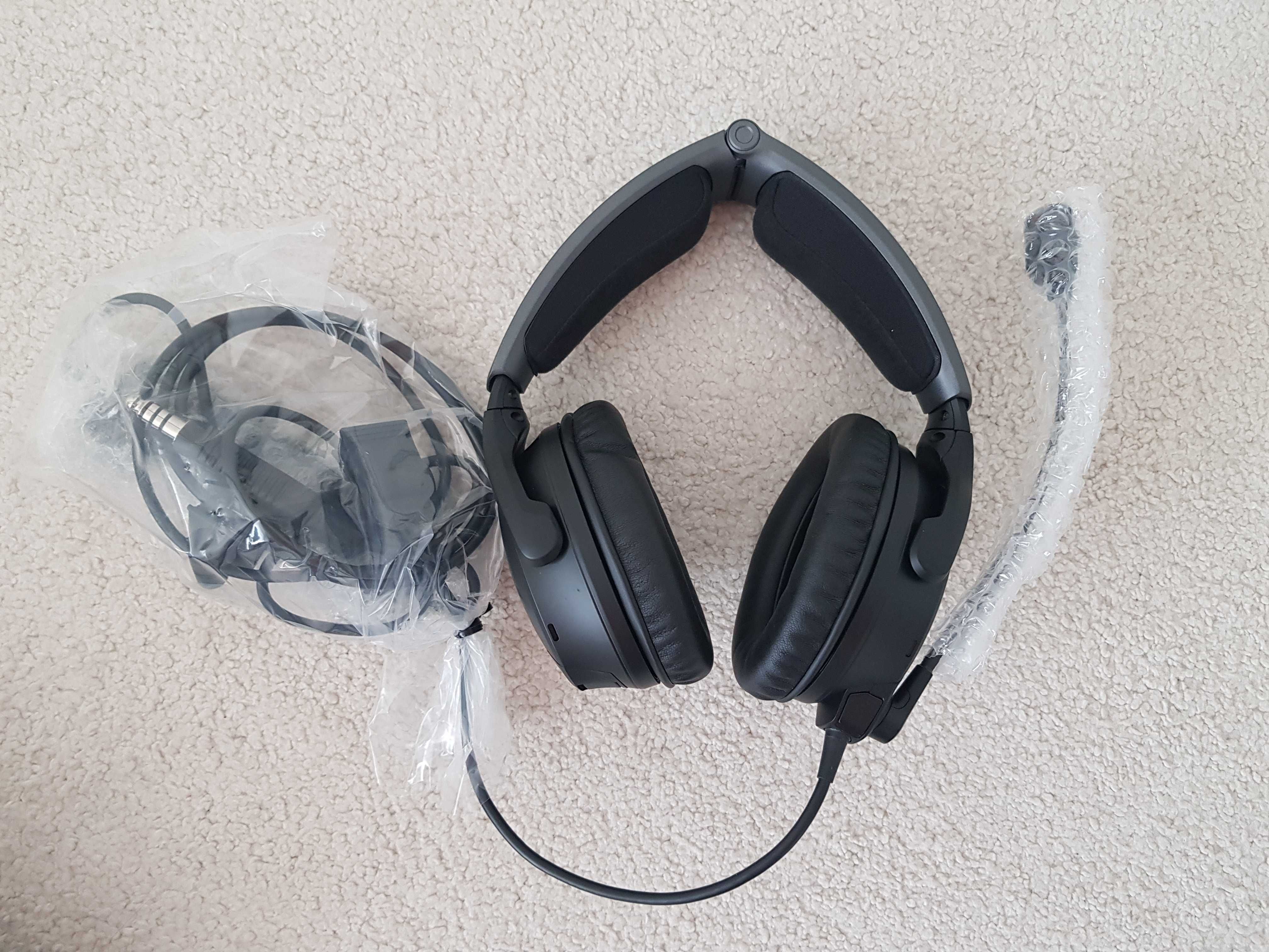 Słuchawki lotnicze Bose A30 (model po A20) z Blutoothem, NOWE