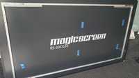 Ekran kina domowego 100 cali MagicScreen podświetlany od tyłu LED