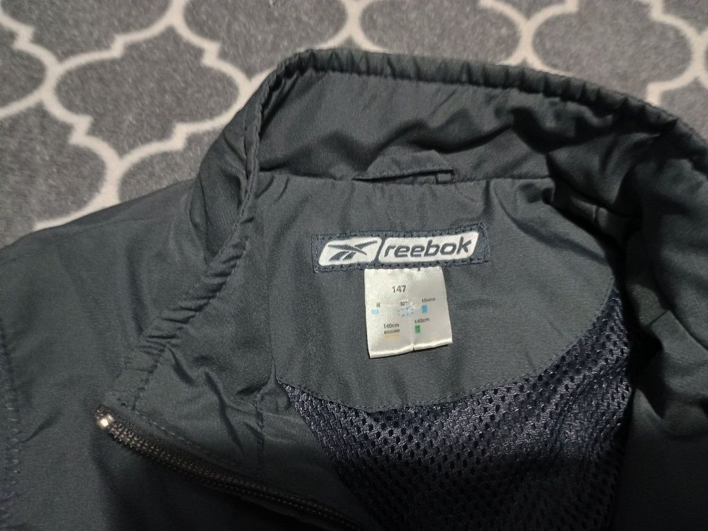 Kamizelka wiosenna jesienna szara grafitowa Reebok r. 147 122 i 128