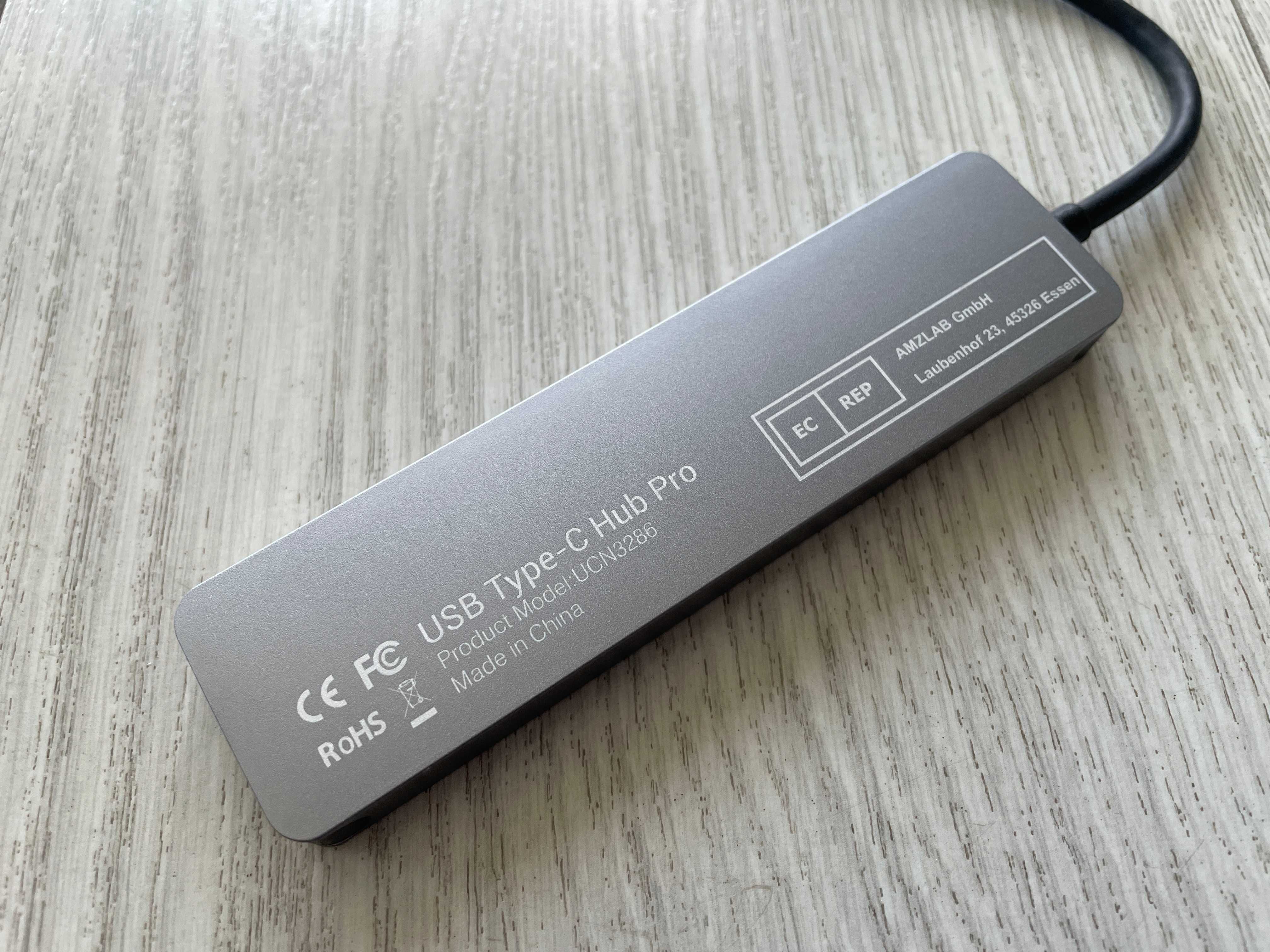 Okazja Hub Adapter 6w1 USB 3.0 USB-C SD TF HDMI Jaworzno.