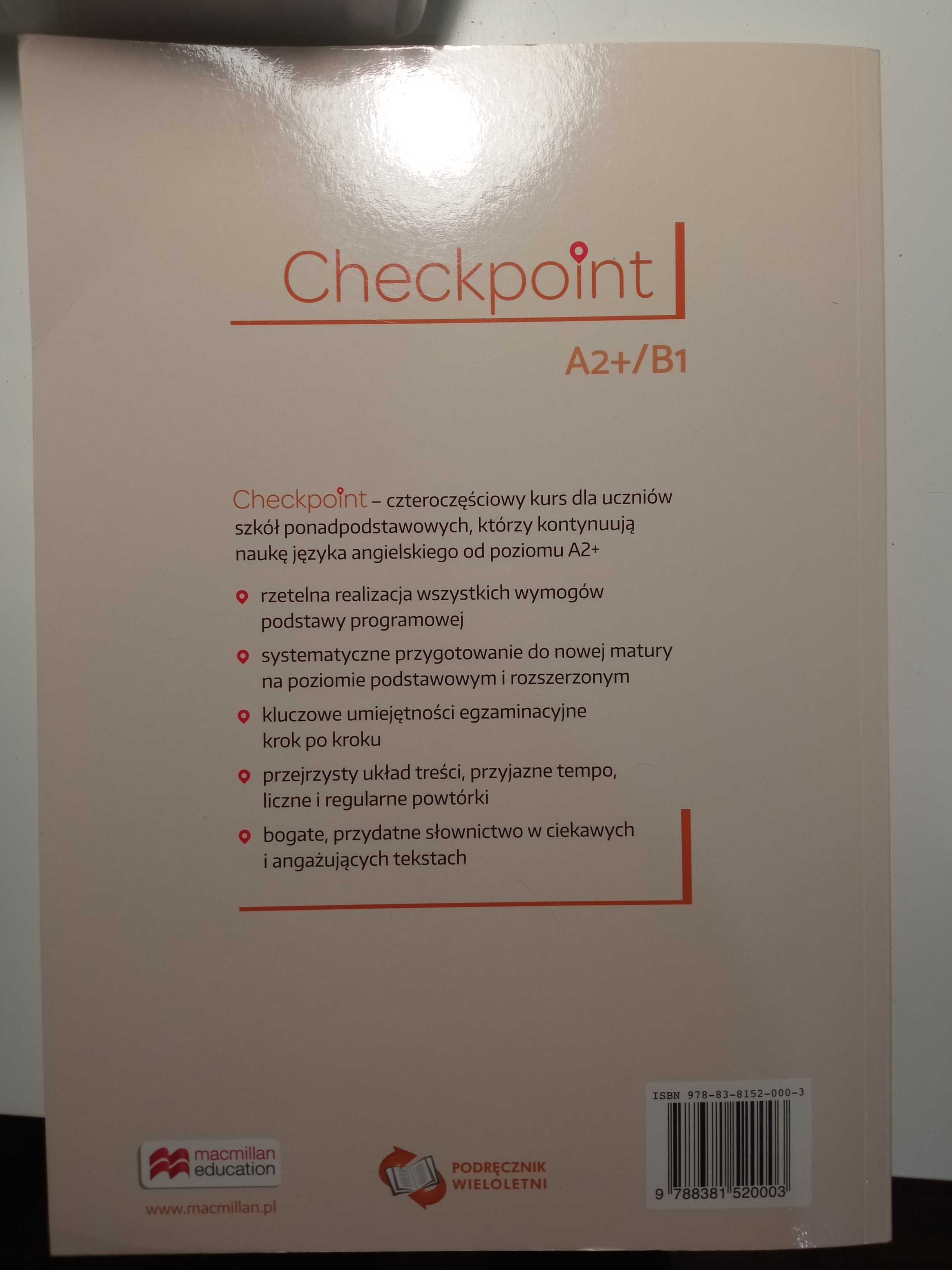 Podręcznik checkpoint język angielski 1 klasa