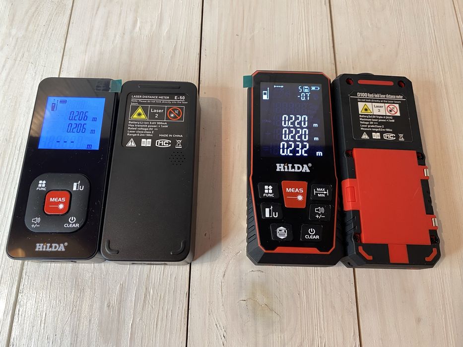 Без предоплати! Лазерна рулетка далекомір Hilda E50 E120 D100 D120