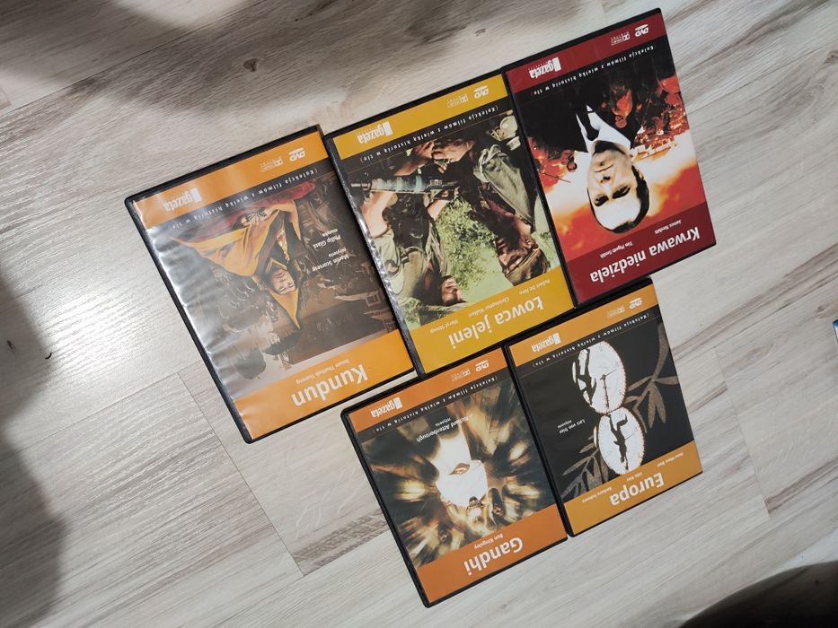Zestaw filmów dvd klasyka kina movies