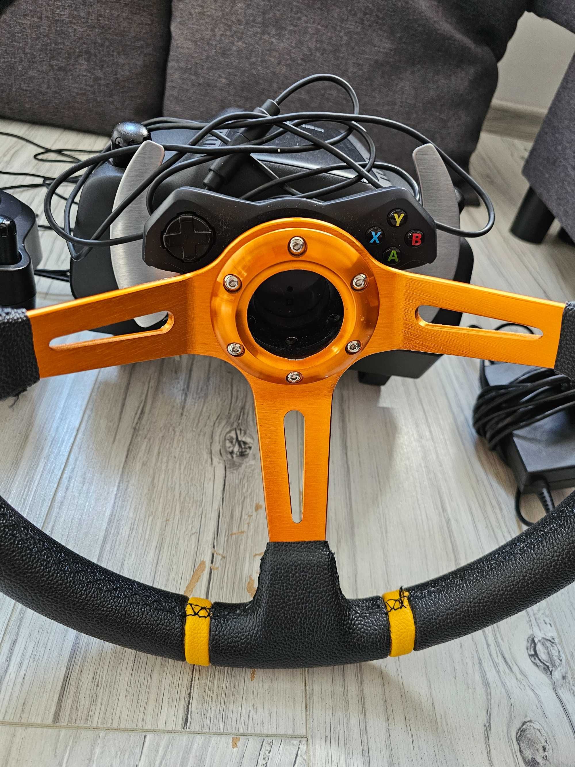 Zestaw Logiteh + shifter i niwa driftowa obręcz