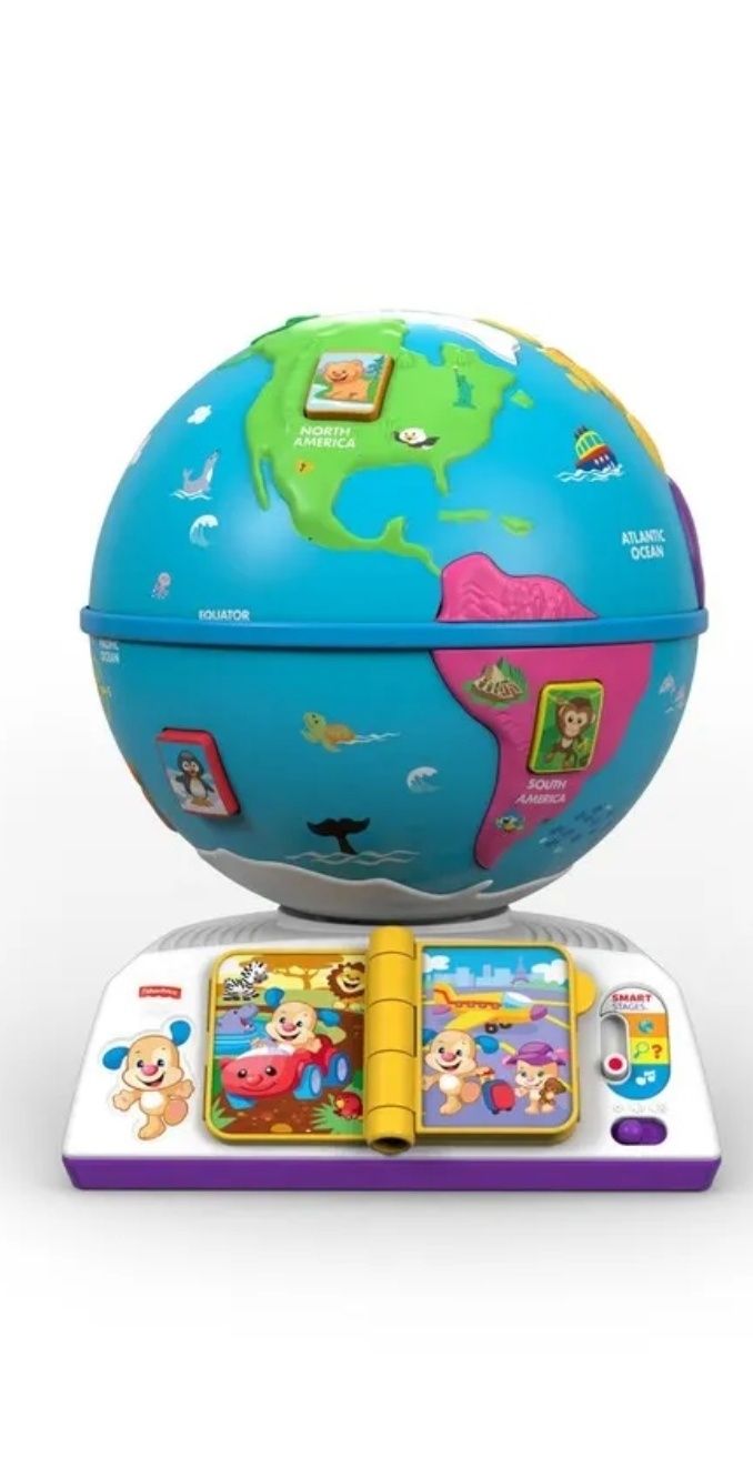 Fisher-Price, Edukacyjny globus odkrywcy, zabawka interaktywna