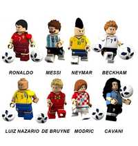 Coleção de bonecos minifiguras Futebol nº7 (compatíveis Lego)