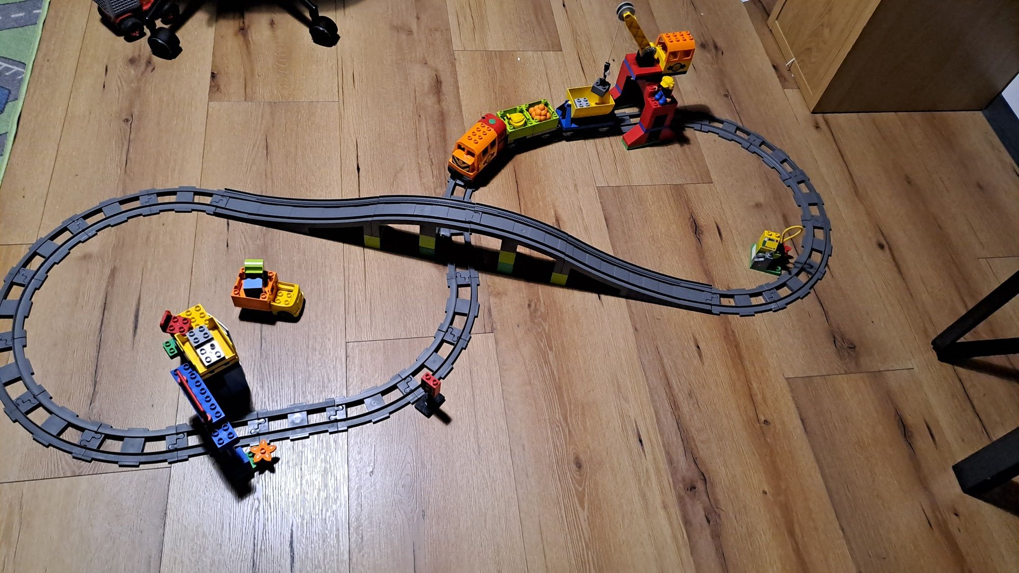 Lego duplo 10508 pociąg tory kolejka
