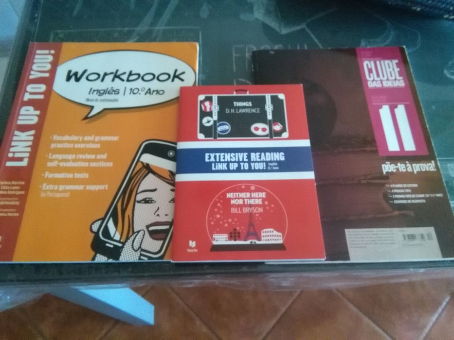 Cadernos de Actividades e Manuais 6 °,  7°, 8º, 9° ,10 ° e 11° Ano