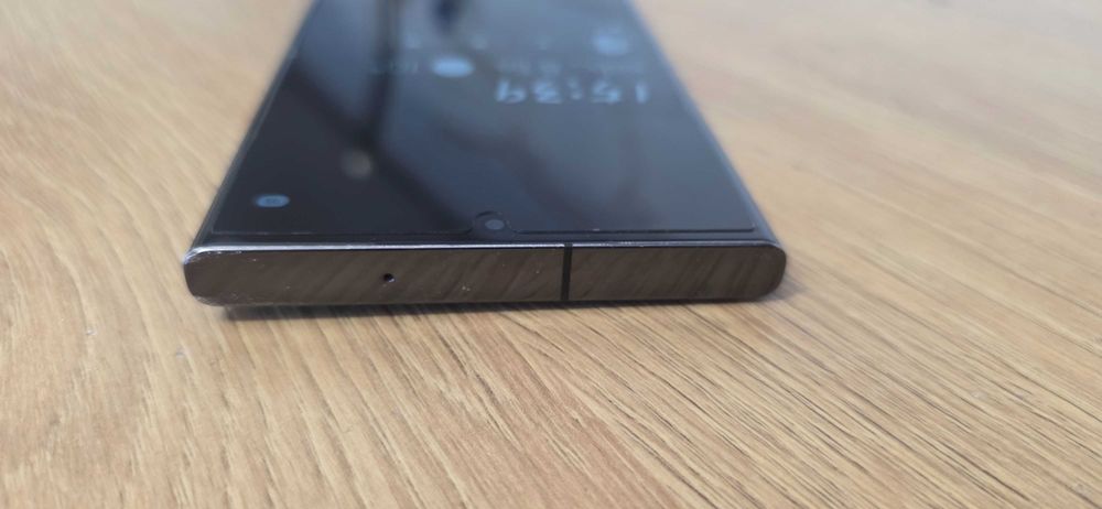 Samsung S23 Ultra Czarny, folia i szkło ochronne