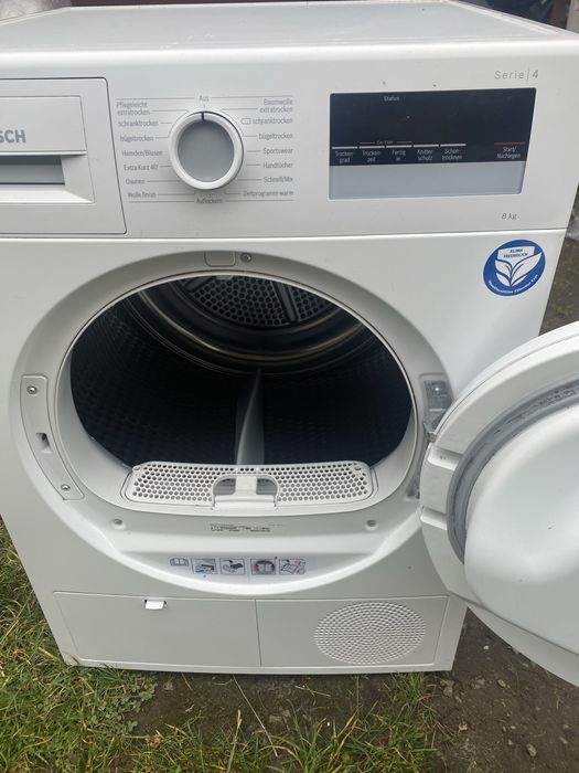 Сушильна машинка Bosch seria 4 8 кг сушка