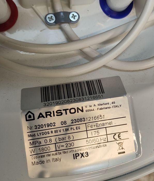 Boiler elektryczny Ariston Lydos 75