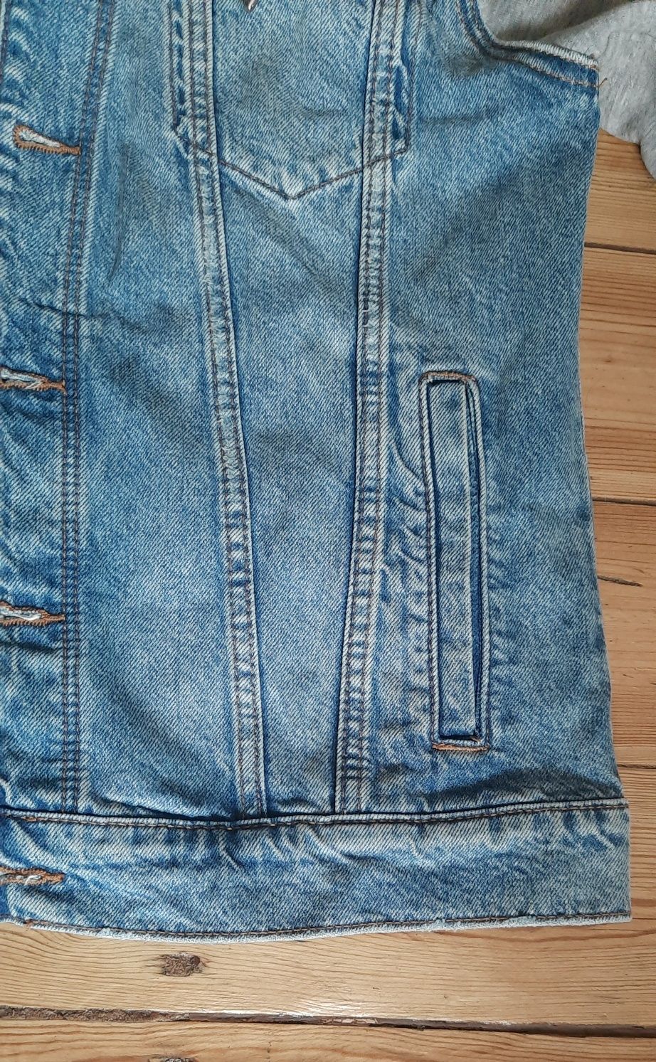 Męska kurtka dżinsowa z kapturem  H&M Divided rozmiar S