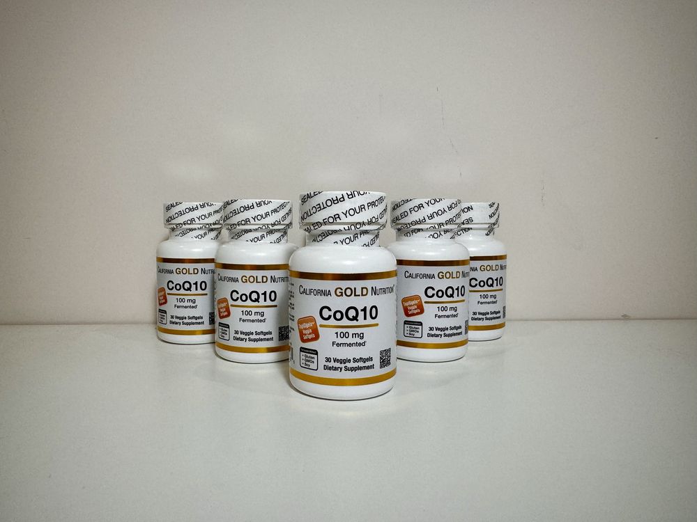 California gold, коензим Q10, CoQ10, убіхінон, 100 мг, 30 шт