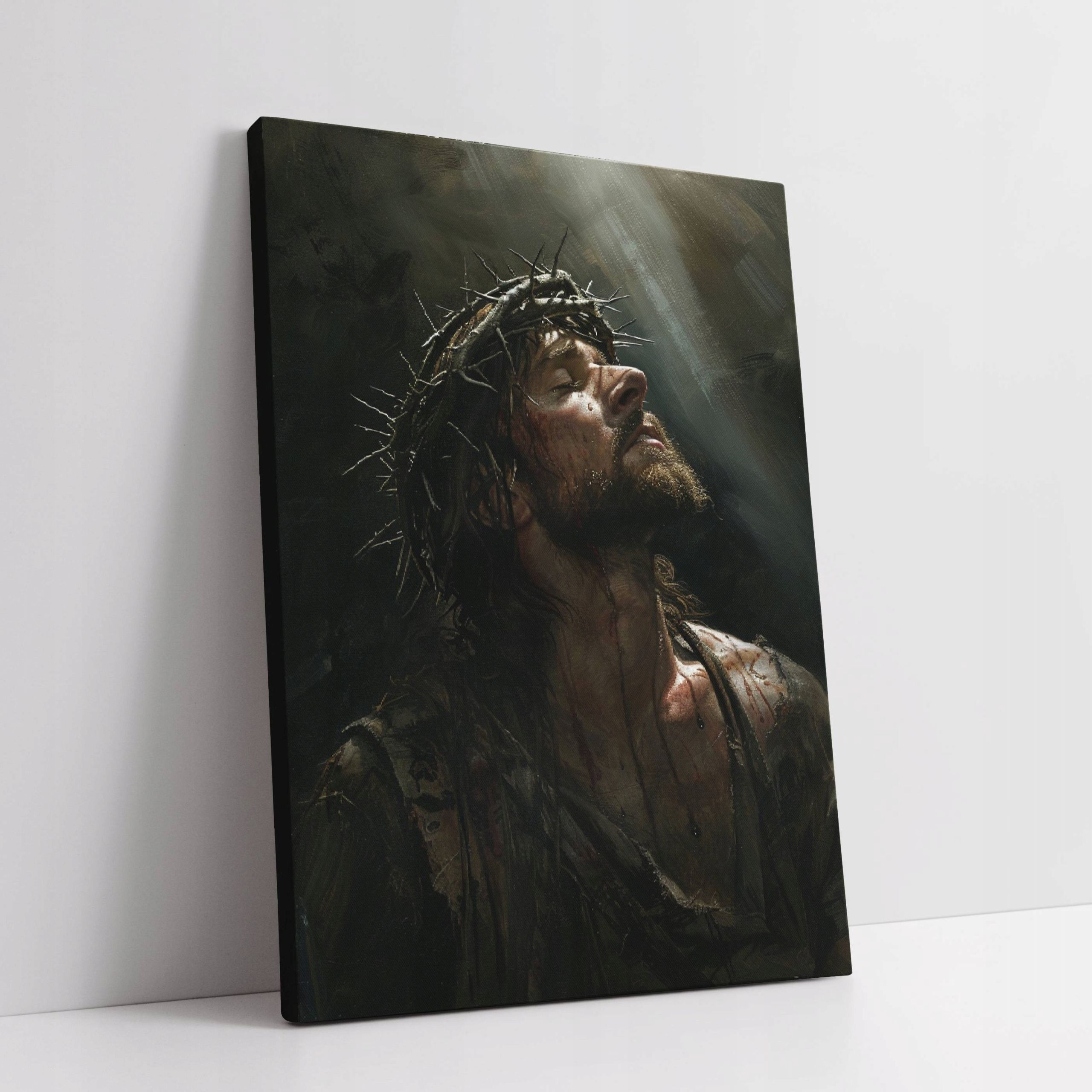 Obraz na płótnie Jezus Chrystus w koronie cierniowej 45x60