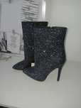 Brokatowe botki 40 Nowe