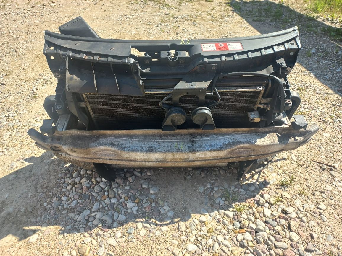 Przód kompletny audi a6 c6 sline maska zderzak pas przedni chłodnice