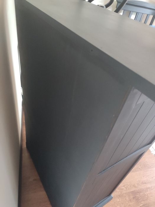 Conjunto móveis CERN (cómoda + mesas de cabeceira) - preto