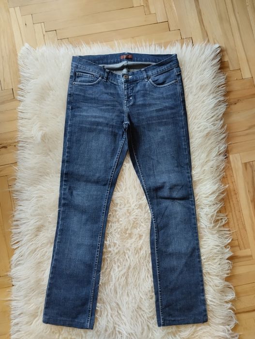 Dżinsy Jeansy oasis M spodnie dżinsowe rurki jeansowe biodrówki