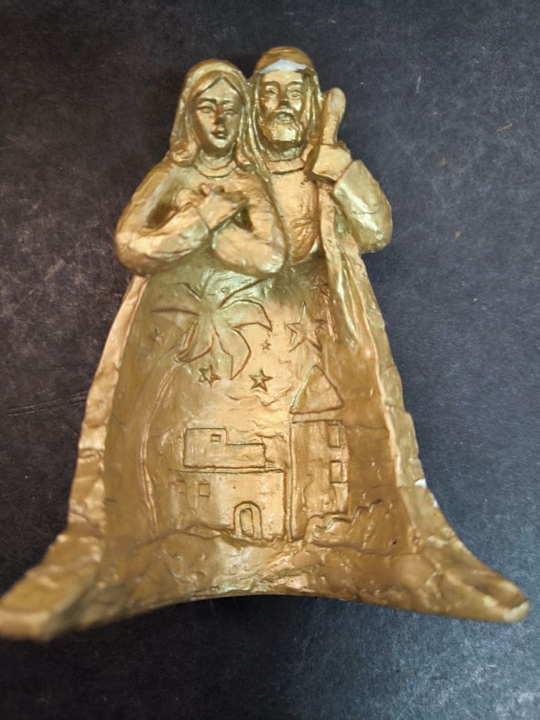 Presépio Família Sagrada - Dourado