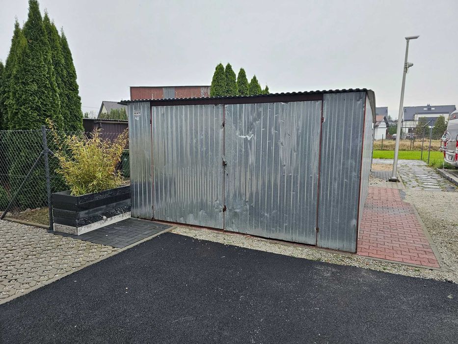 garaż, wiata blaszana na wynajem