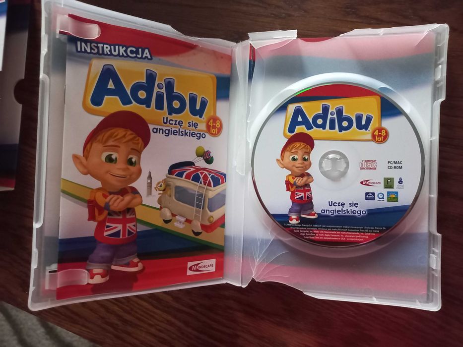 Adibu CD-ROM - uczę się angielskiego (dla dzieci 4-8 lat)