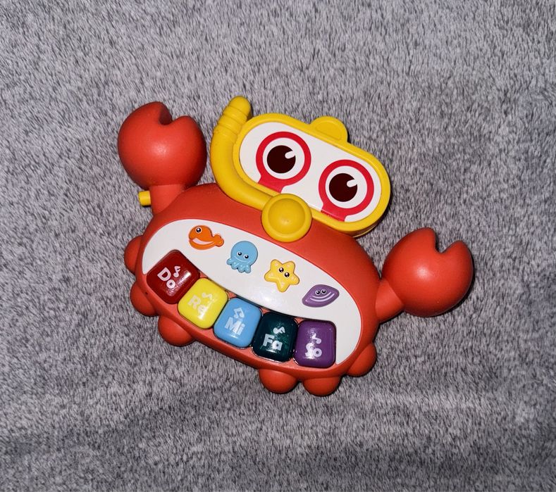 Краб - піаніно іграшка