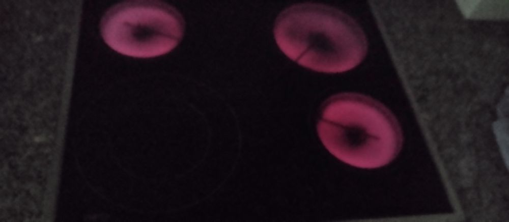 Placa vitro cerâmica Zanussi