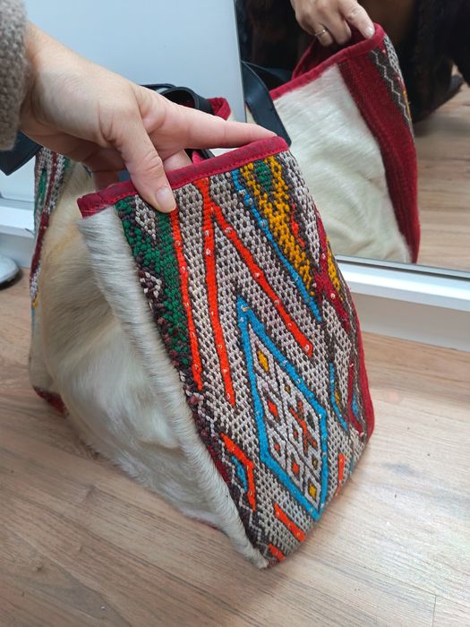 Torebka z futra Boho