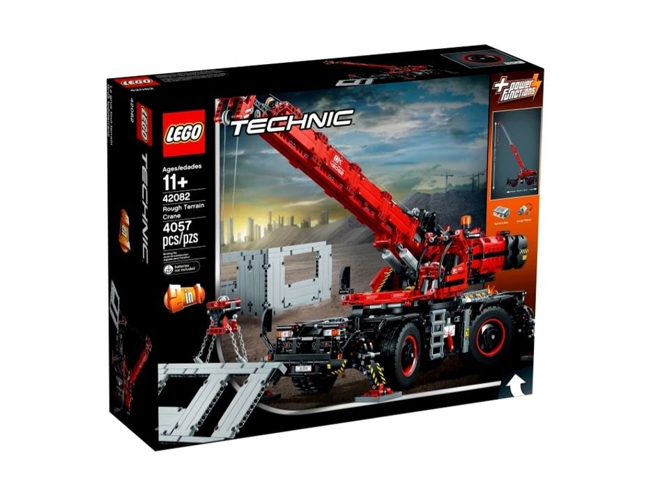 Nowe Lego Technic 42082 Dźwig - Rough Terrain Crane