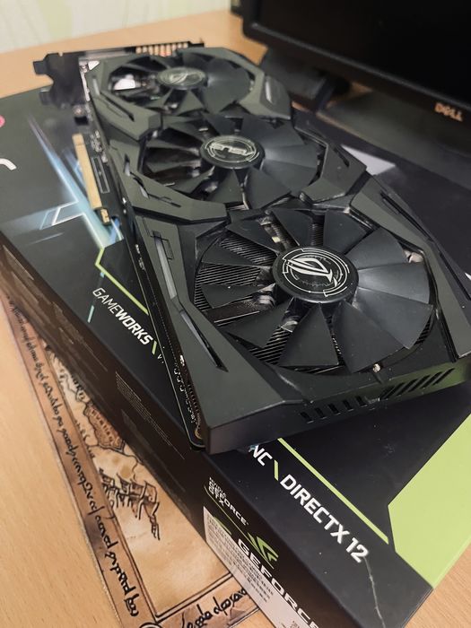 Відеокарта Asus GTX 1060 6gb Rog Strix
