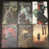 Komiksy Wiedźmin Dark Horse Egmont tomy 1-6