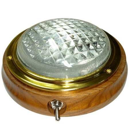 LAMPKA KABINOWA TEAK 5" W jacht/ kamper