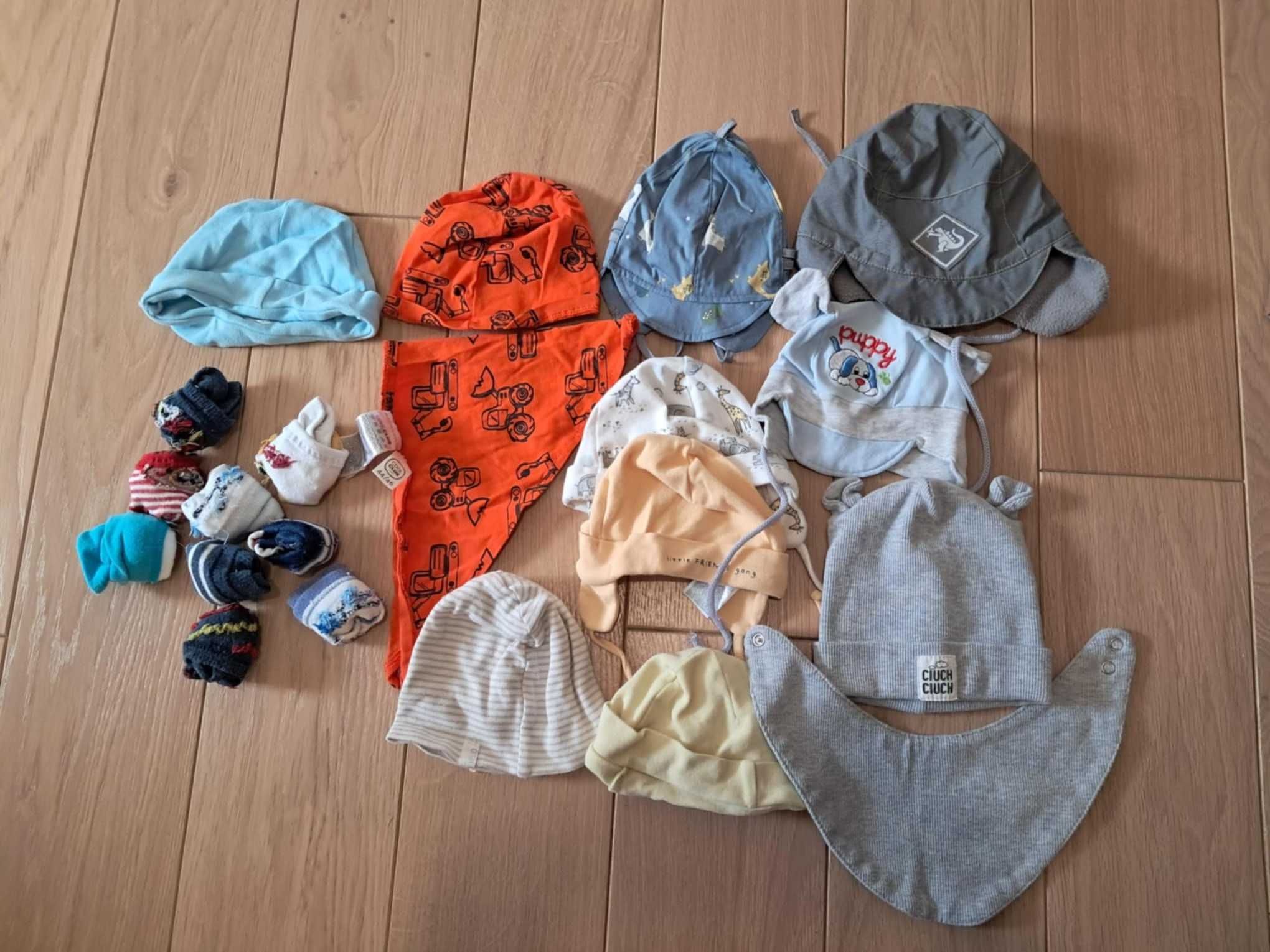 Paka ubranek niemowlęcych 56-68 ponad 100elementów H&M Newbie stan bdb