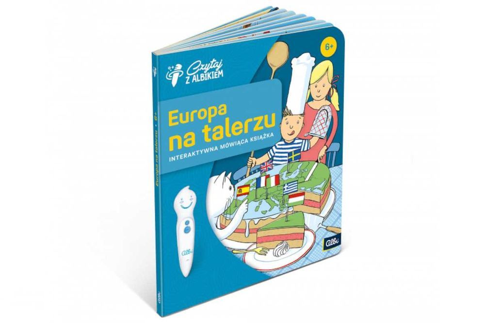 Czytaj z Albikiem - Książka Europa na talerzu RVX