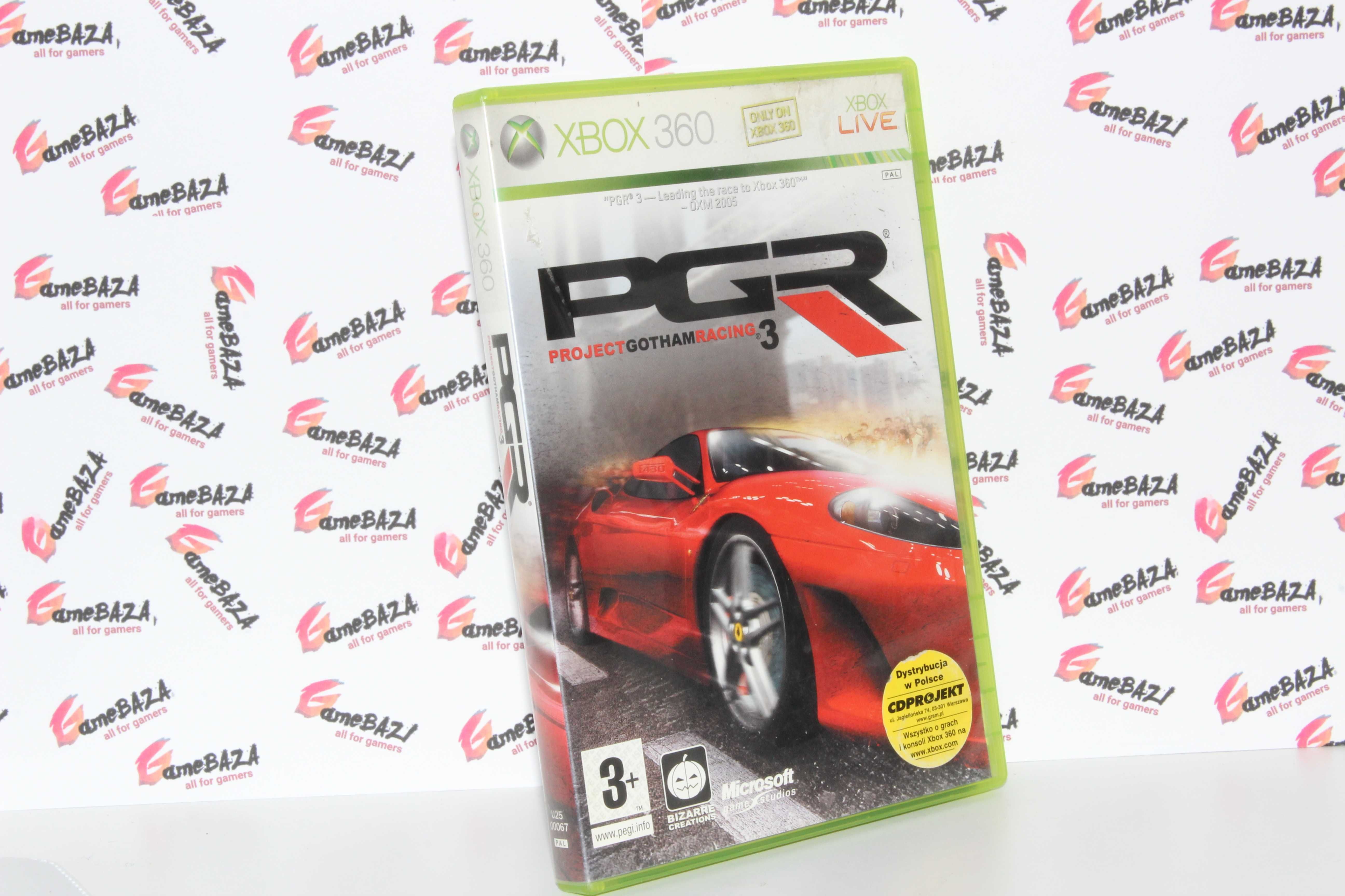 PGR 3 Xbox 360 GameBAZA