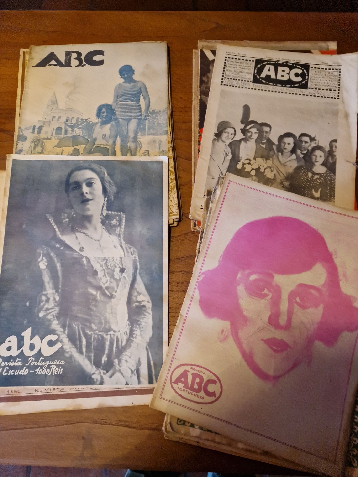 20 Revistas portuguesas antigas Abc