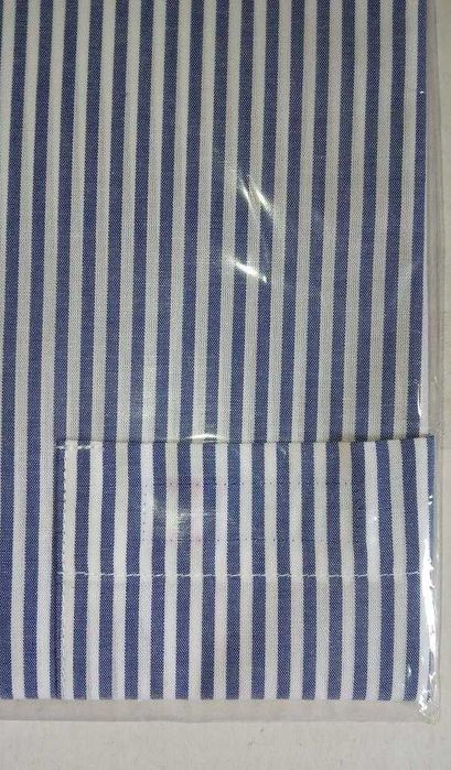 Męska Koszula na co dzień w paski 42 XL klasyczny prosty krój Regular