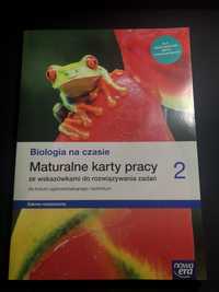 Biologia na czasie 2, karty pracy, zakres rozszerzony, nowa era