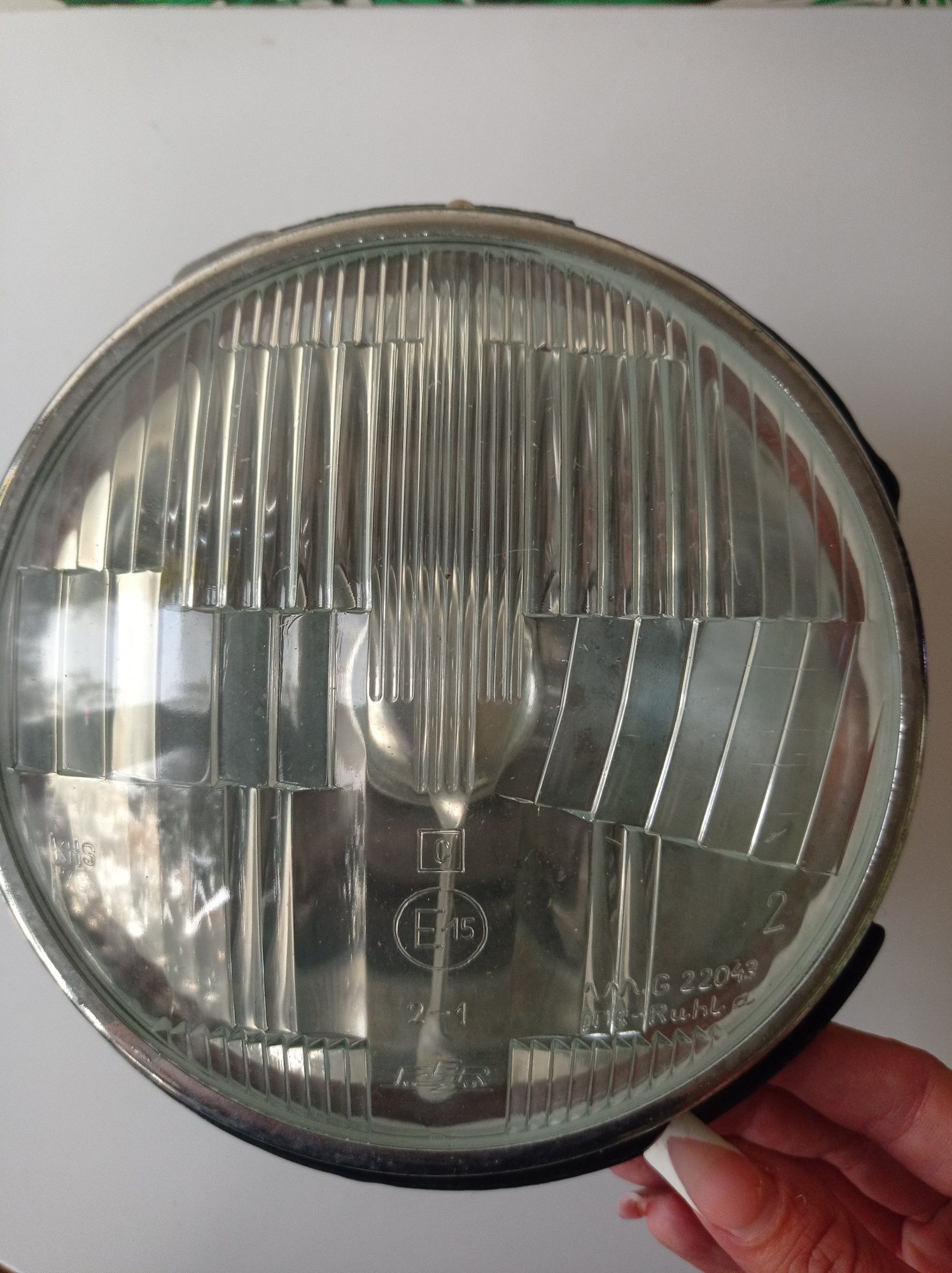 Lampa Fiat 125p, Ruhla.