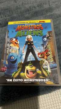 Dvd Monstros vs Aliens