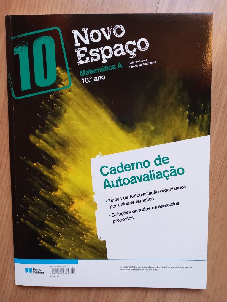 Caderno de atividades Matematica A 10