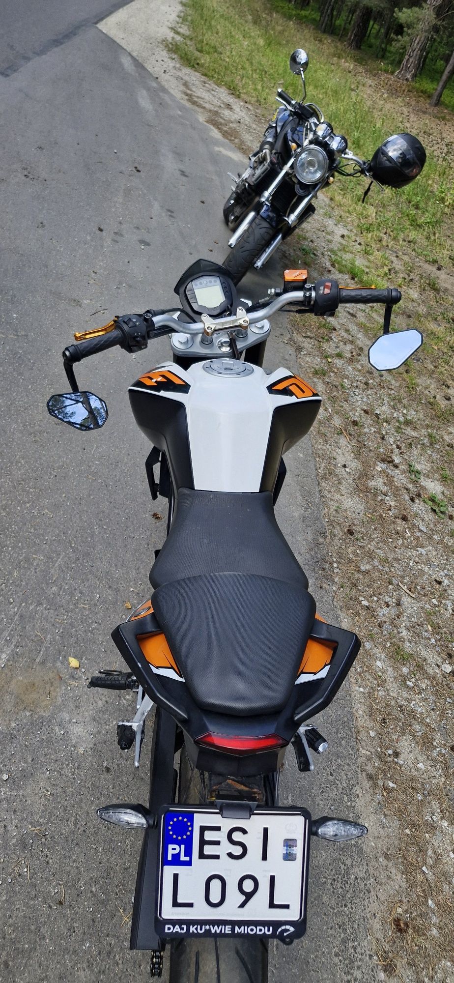 KTM Duke 125 z Niemiec na kat. B