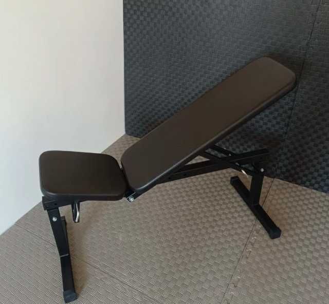 Лавка для жиму жима штанги гантель W05 регульована Скамья Лава Топ