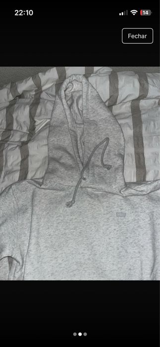 sweat levis xxs cinza